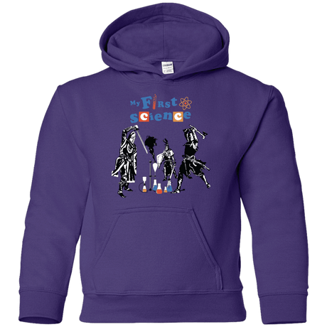 Sweatshirts Purple / YS My First Science Youth Hoodie