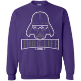 Sweatshirts Purple / Small My Life (1) Crewneck Sweatshirt