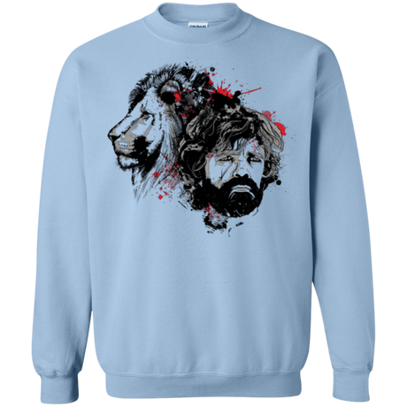 Sweatshirts Light Blue / Small MY LION Crewneck Sweatshirt