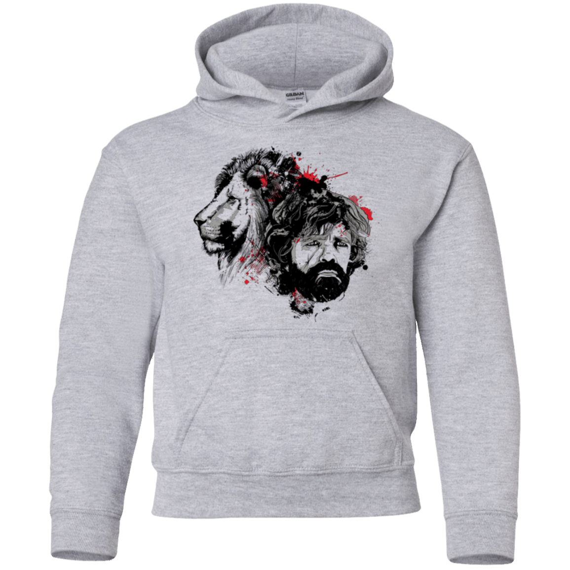 Sweatshirts Sport Grey / YS MY LION Youth Hoodie