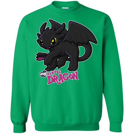 Sweatshirts Irish Green / Small MY LITTLE DRAGON Crewneck Sweatshirt