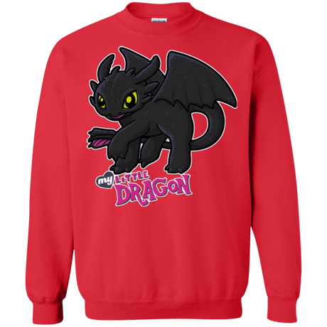 Sweatshirts Red / Small MY LITTLE DRAGON Crewneck Sweatshirt