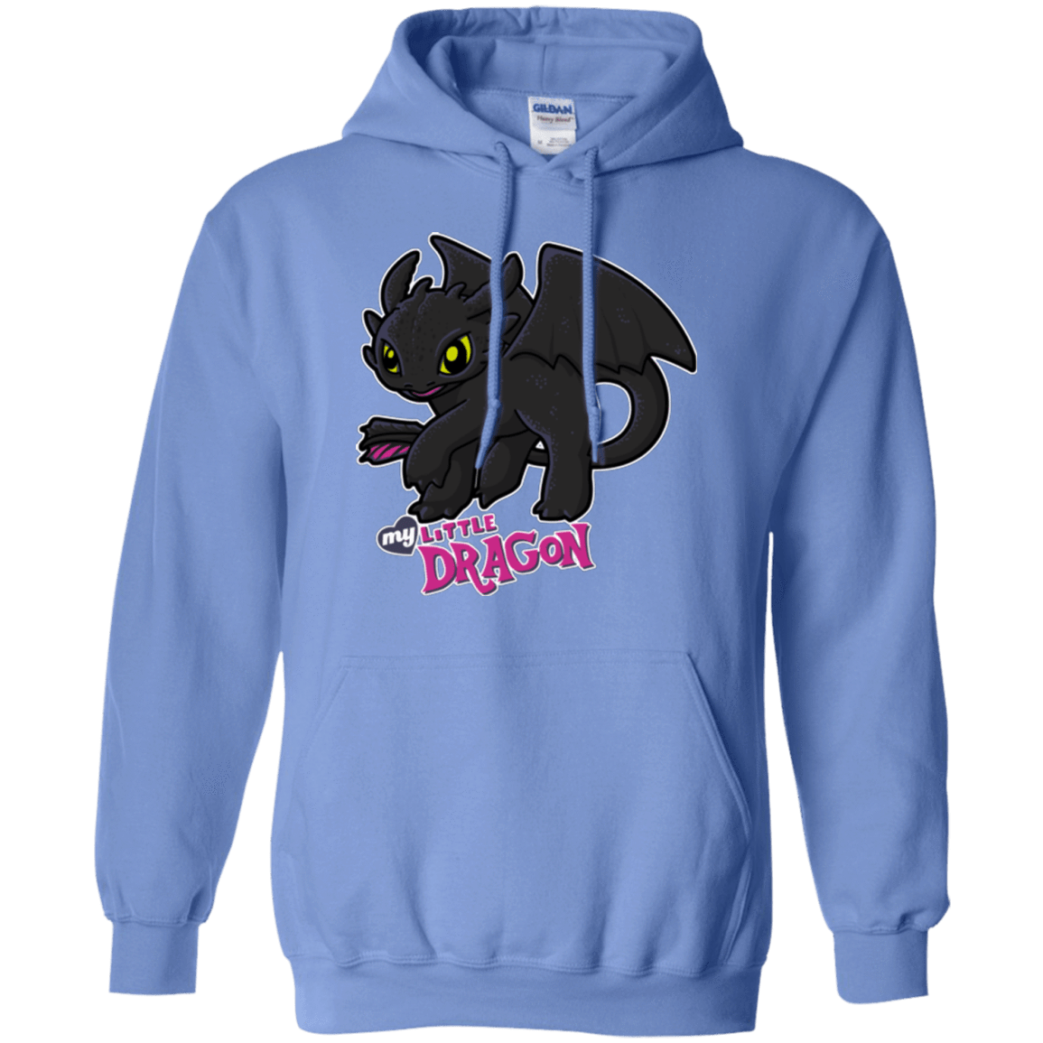 Sweatshirts Carolina Blue / Small MY LITTLE DRAGON Pullover Hoodie