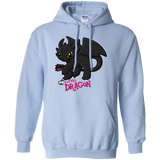 Sweatshirts Light Blue / Small MY LITTLE DRAGON Pullover Hoodie