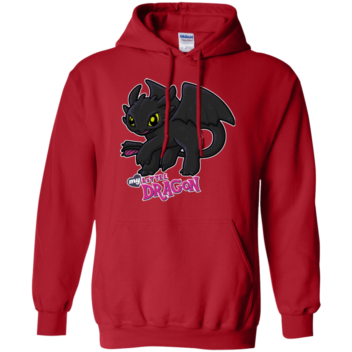 Sweatshirts Red / Small MY LITTLE DRAGON Pullover Hoodie