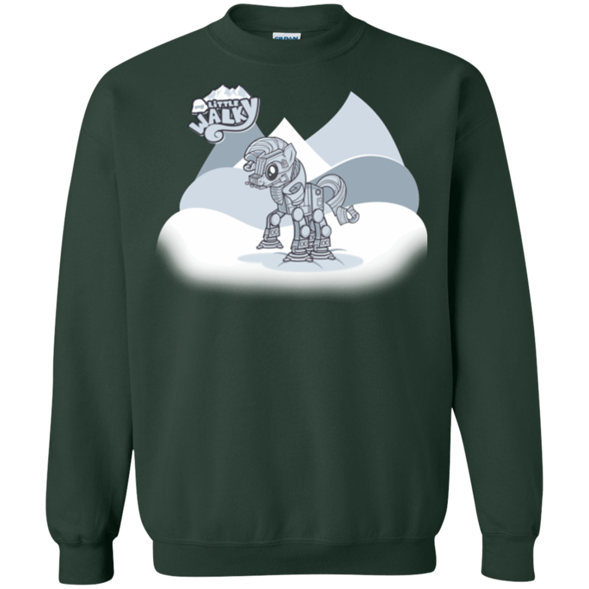 Sweatshirts Forest Green / Small my little walky Crewneck Sweatshirt