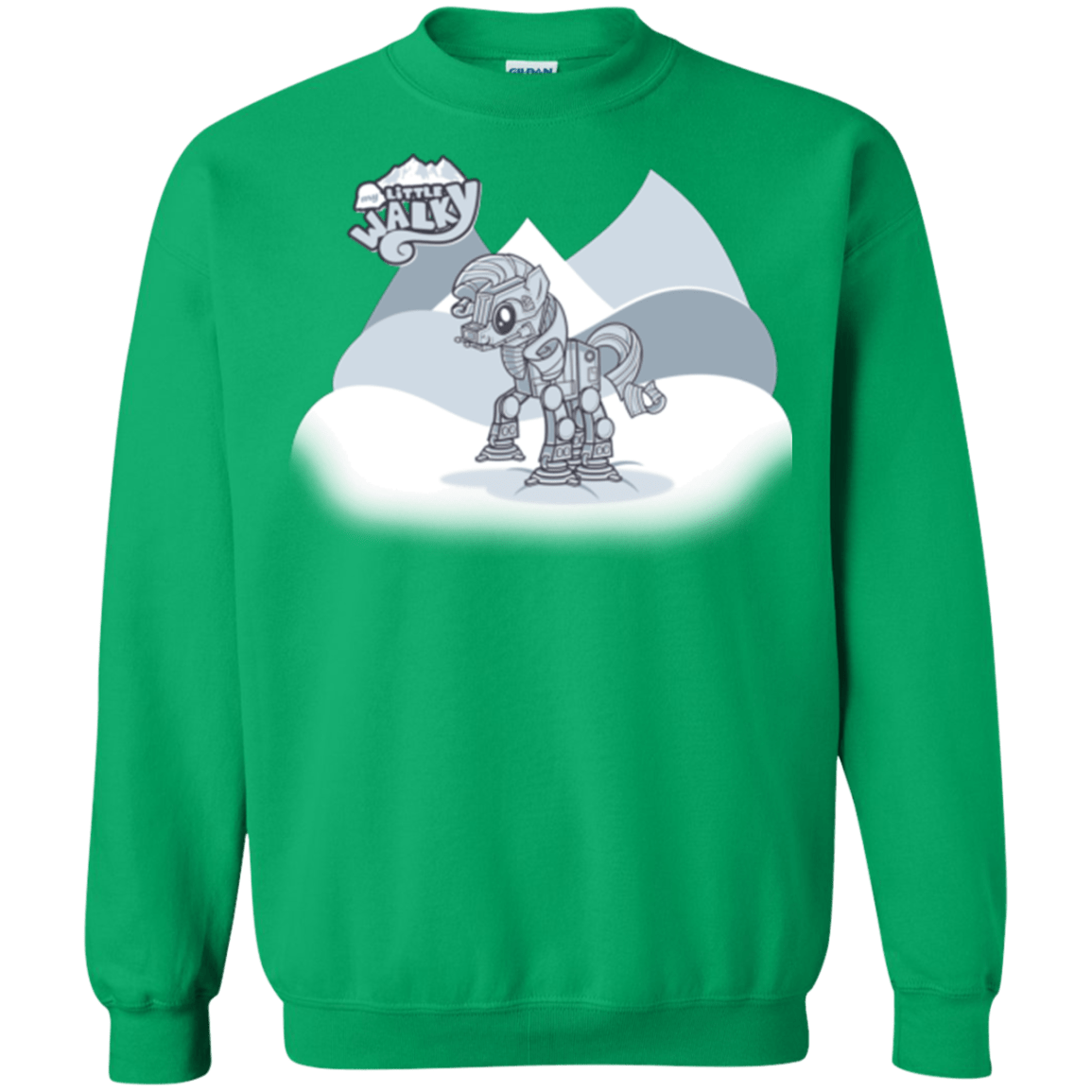 Sweatshirts Irish Green / Small my little walky Crewneck Sweatshirt