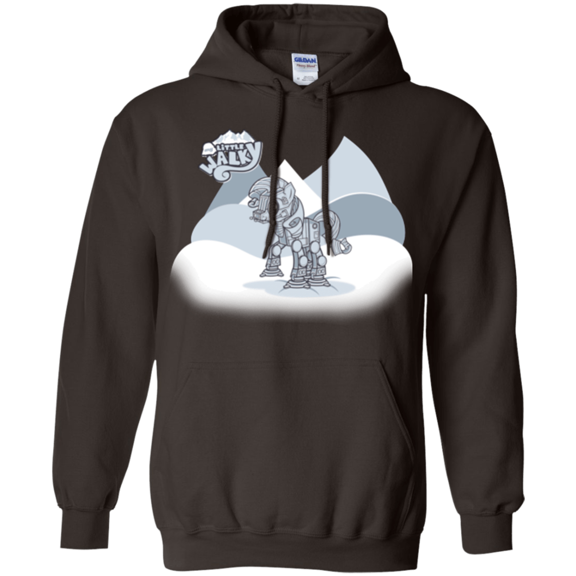 Sweatshirts Dark Chocolate / Small my little walky Pullover Hoodie