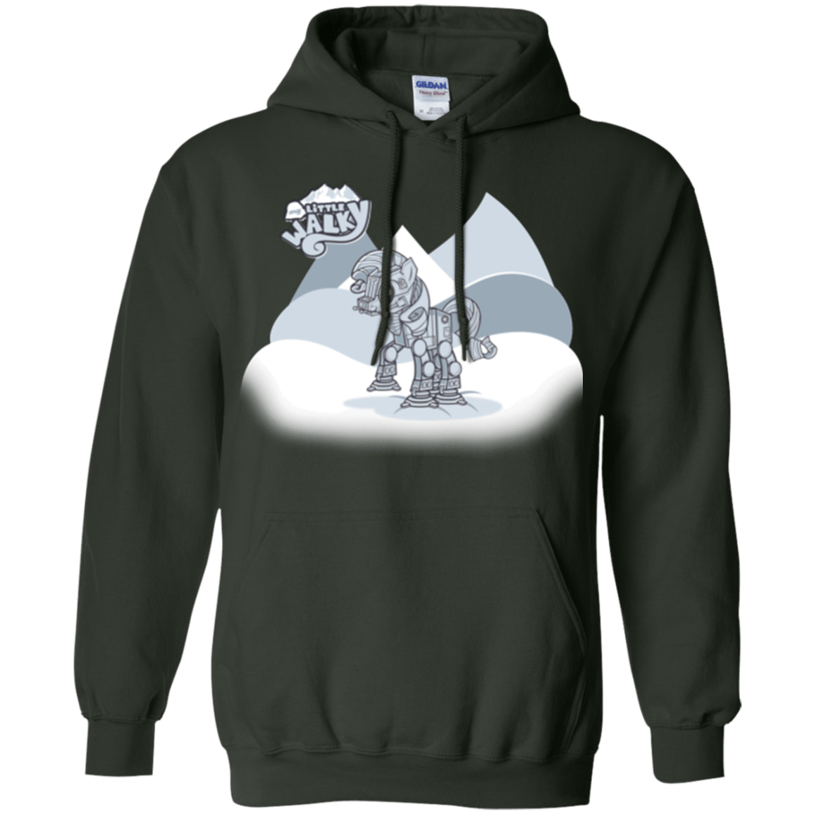 Sweatshirts Forest Green / Small my little walky Pullover Hoodie