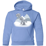 Sweatshirts Carolina Blue / YS my little walky Youth Hoodie