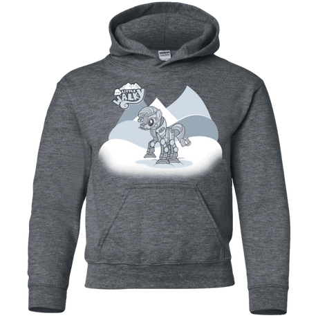 Sweatshirts Dark Heather / YS my little walky Youth Hoodie