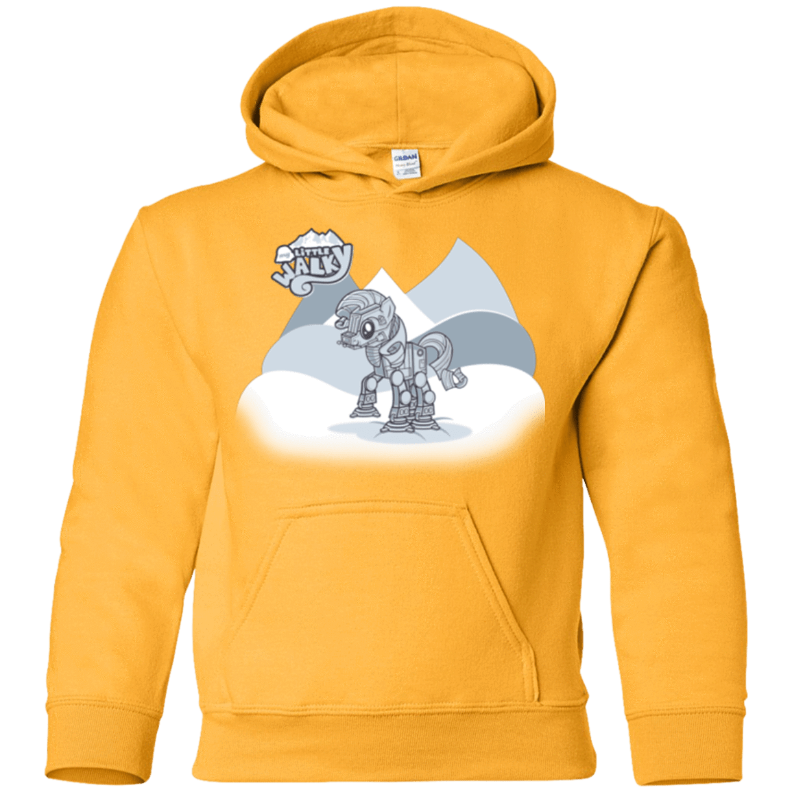 Sweatshirts Gold / YS my little walky Youth Hoodie