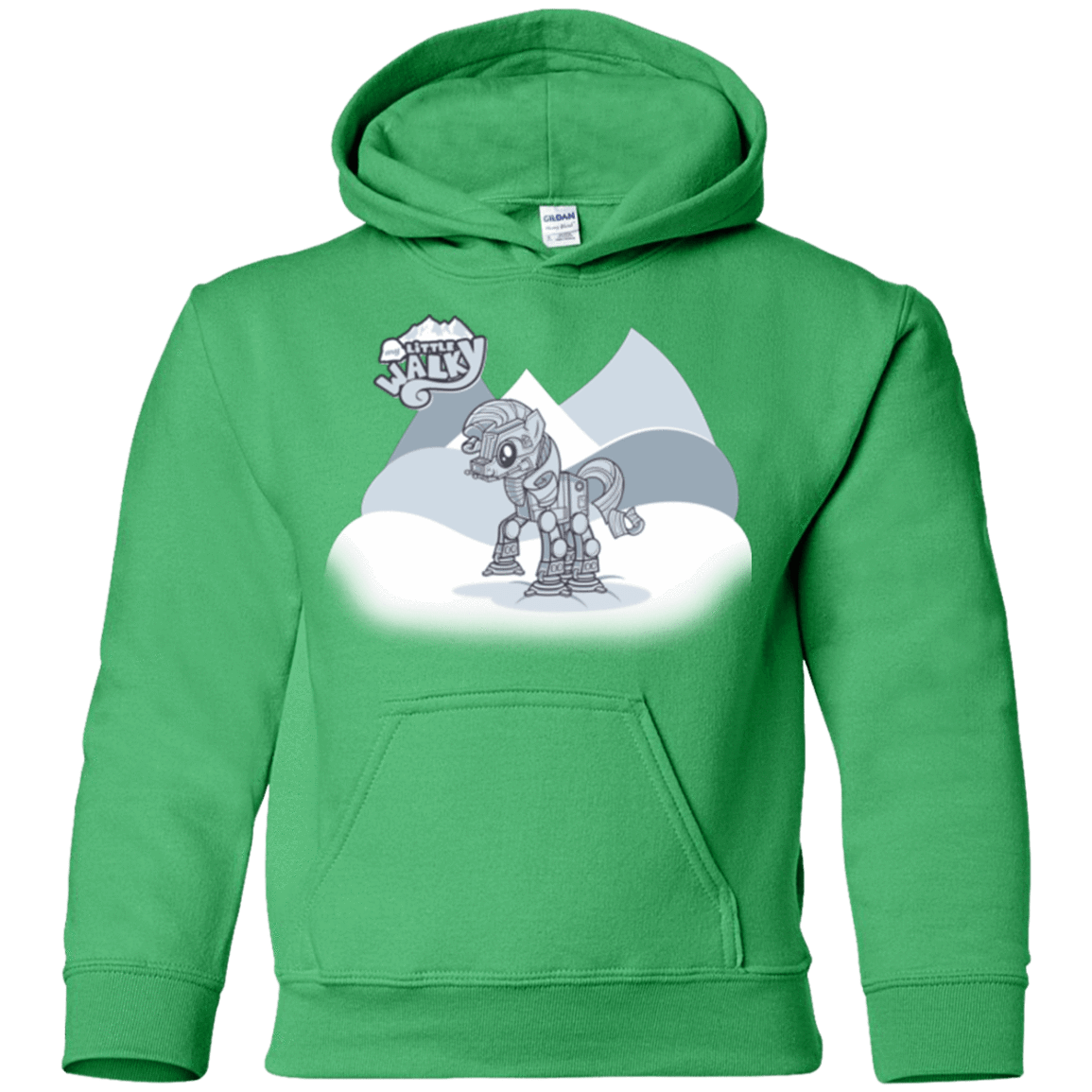 Sweatshirts Irish Green / YS my little walky Youth Hoodie