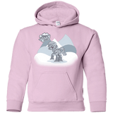 Sweatshirts Light Pink / YS my little walky Youth Hoodie