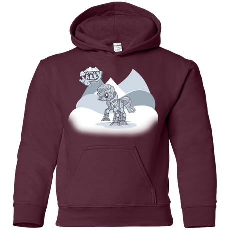 Sweatshirts Maroon / YS my little walky Youth Hoodie