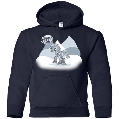 Sweatshirts Navy / YS my little walky Youth Hoodie