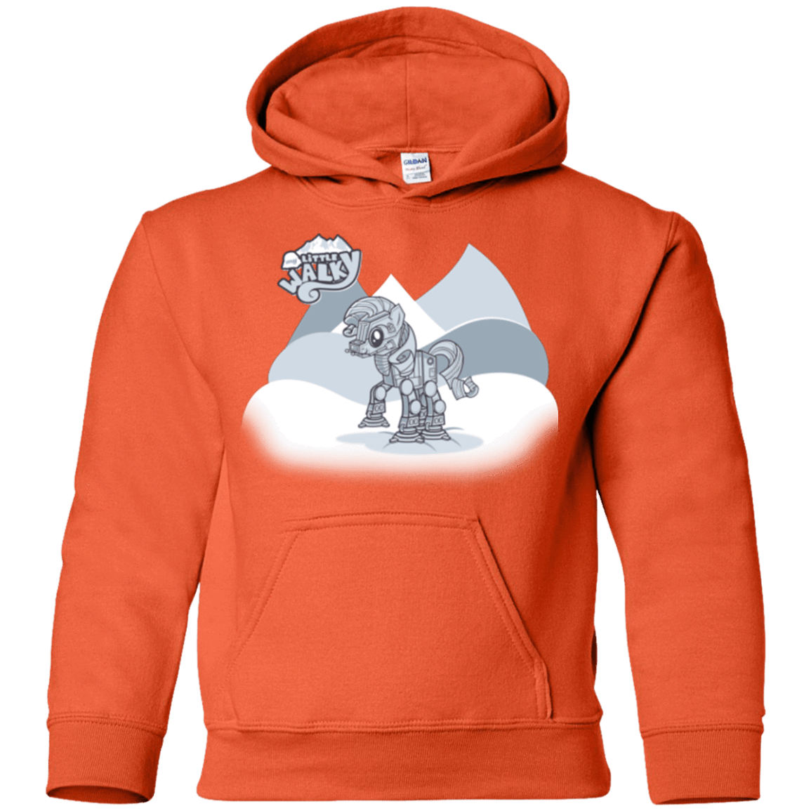 Sweatshirts Orange / YS my little walky Youth Hoodie