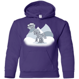 Sweatshirts Purple / YS my little walky Youth Hoodie