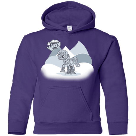 Sweatshirts Purple / YS my little walky Youth Hoodie