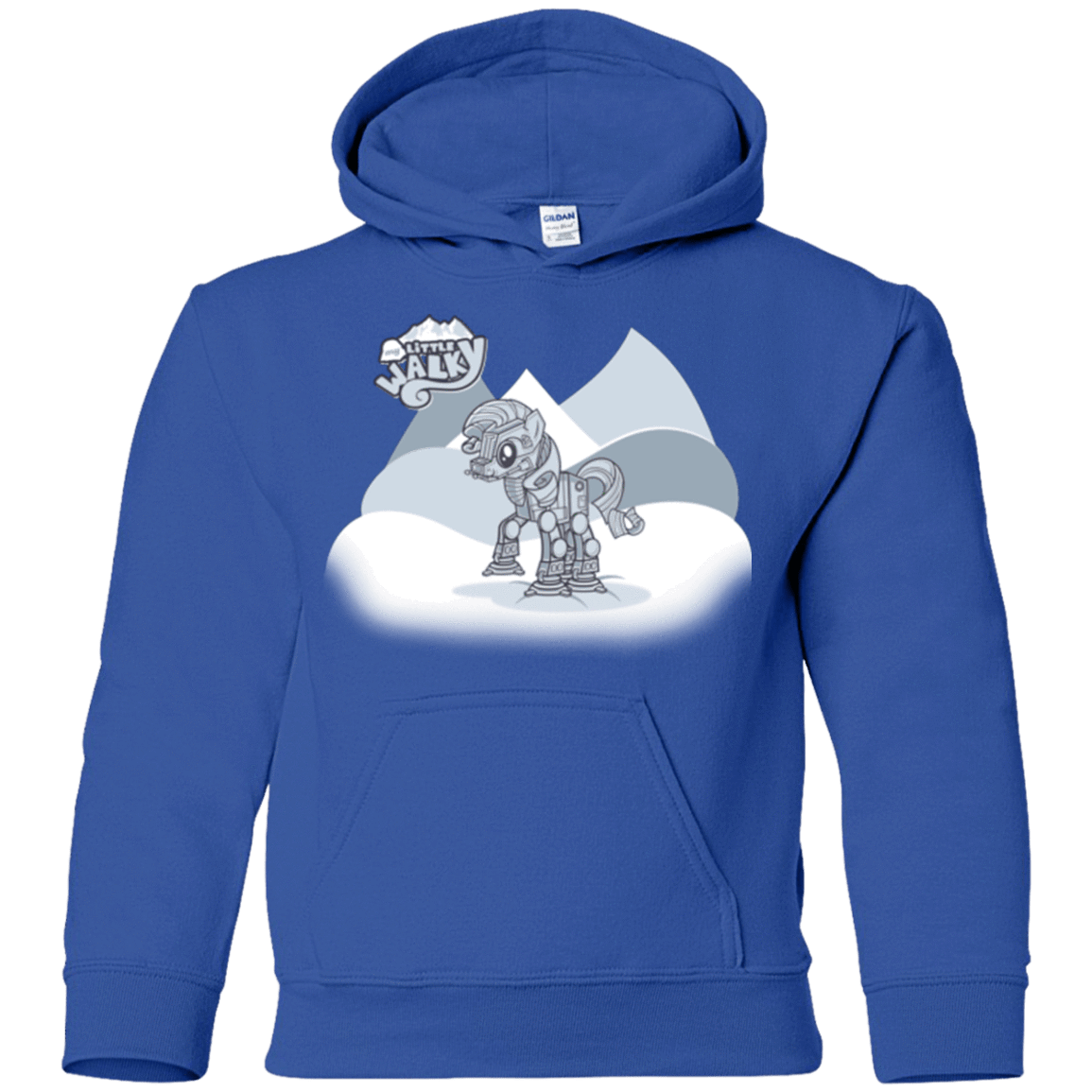 Sweatshirts Royal / YS my little walky Youth Hoodie