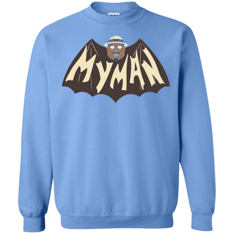 Sweatshirts Carolina Blue / S My Man! Crewneck Sweatshirt