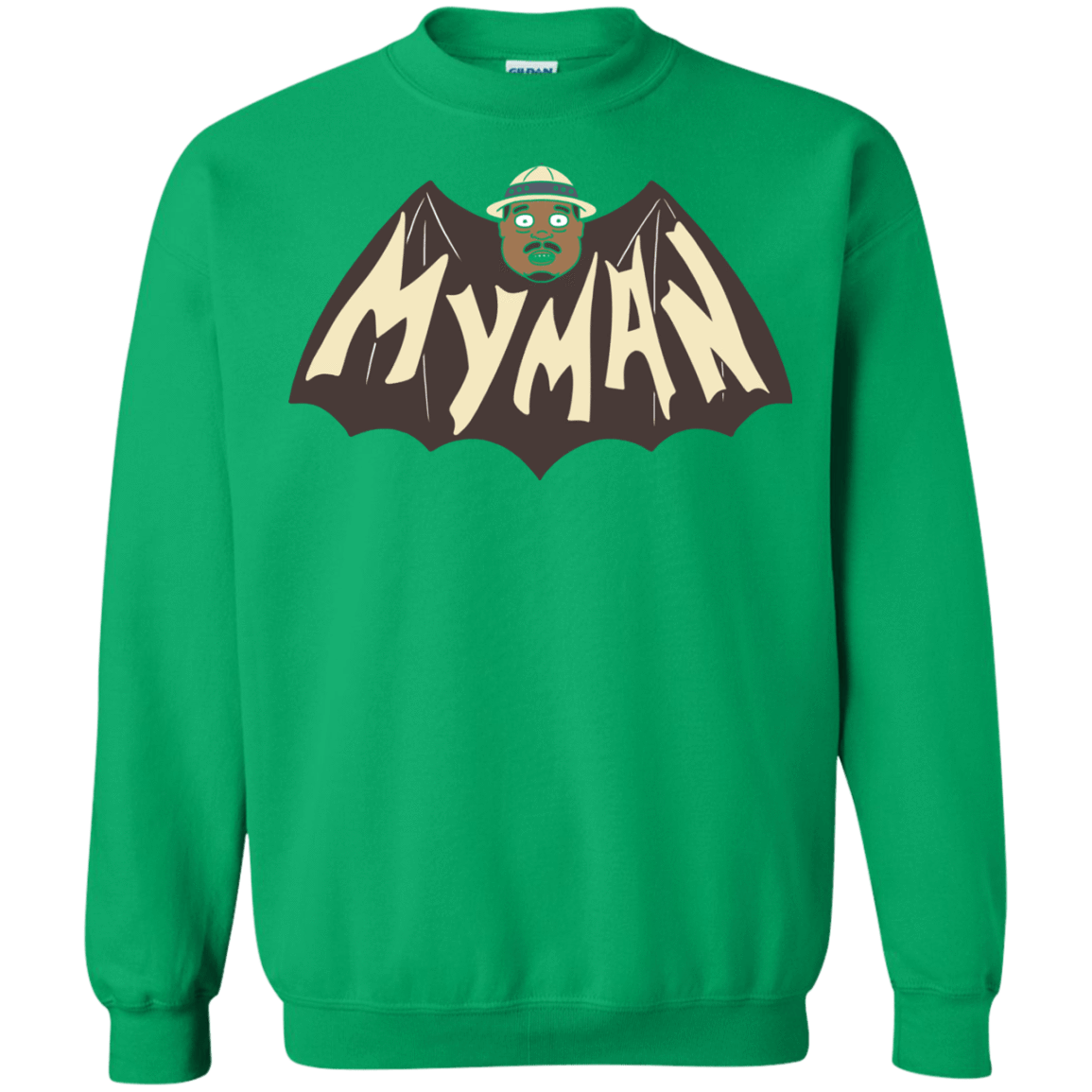 Sweatshirts Irish Green / S My Man! Crewneck Sweatshirt