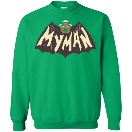 Sweatshirts Irish Green / S My Man! Crewneck Sweatshirt