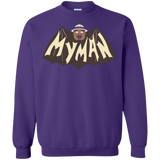 Sweatshirts Purple / S My Man! Crewneck Sweatshirt