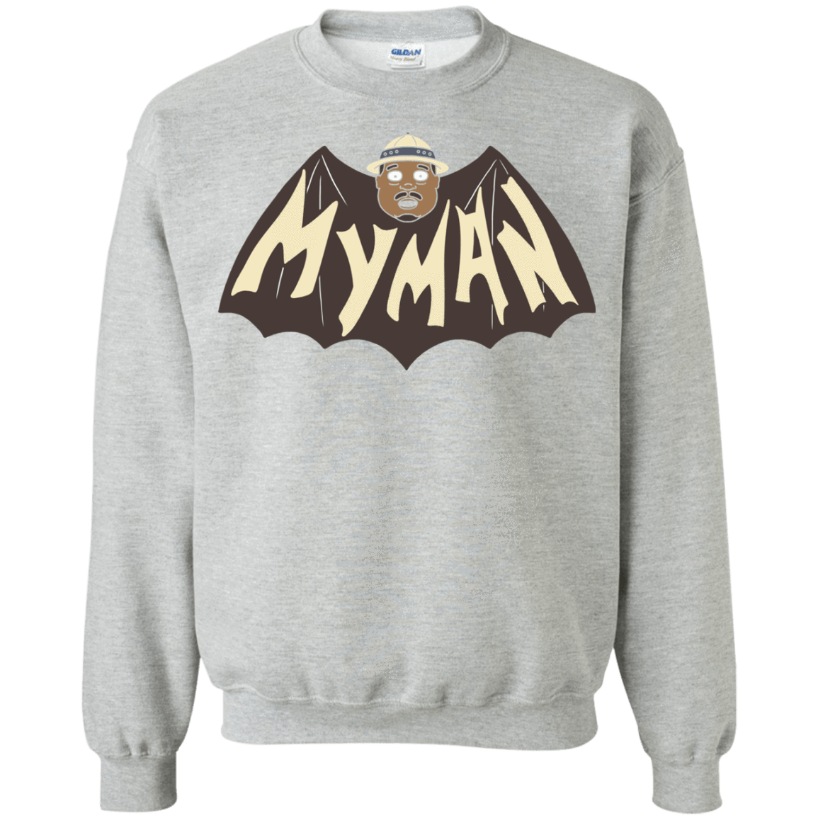 Sweatshirts Sport Grey / S My Man! Crewneck Sweatshirt