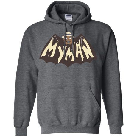Sweatshirts Dark Heather / S My Man! Pullover Hoodie