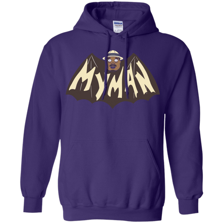 Sweatshirts Purple / S My Man! Pullover Hoodie