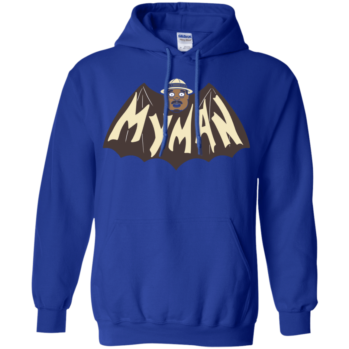 Sweatshirts Royal / S My Man! Pullover Hoodie