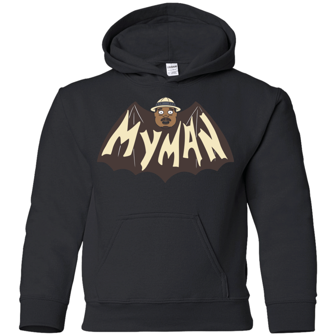 Sweatshirts Black / YS My Man! Youth Hoodie