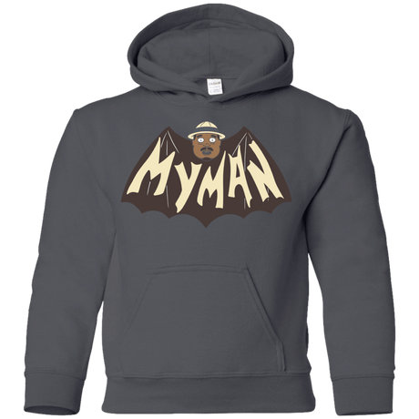 Sweatshirts Charcoal / YS My Man! Youth Hoodie
