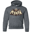 Sweatshirts Dark Heather / YS My Man! Youth Hoodie