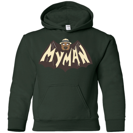 Sweatshirts Forest Green / YS My Man! Youth Hoodie