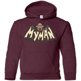 Sweatshirts Maroon / YS My Man! Youth Hoodie