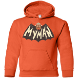 Sweatshirts Orange / YS My Man! Youth Hoodie