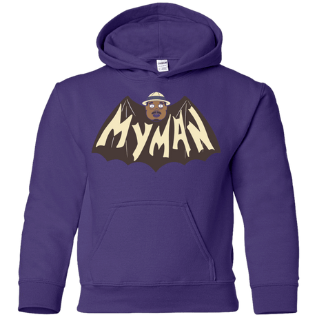 Sweatshirts Purple / YS My Man! Youth Hoodie