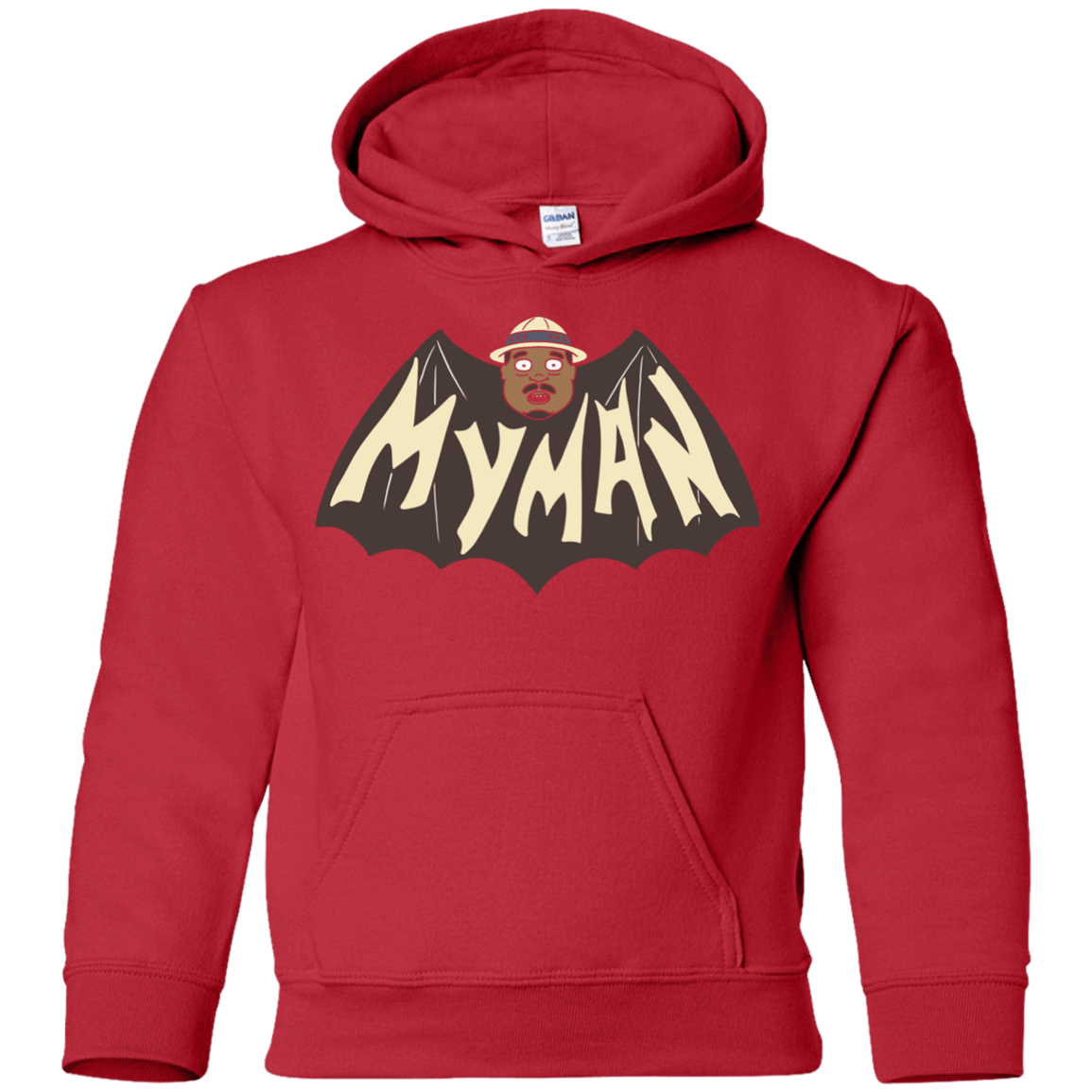 Sweatshirts Red / YS My Man! Youth Hoodie