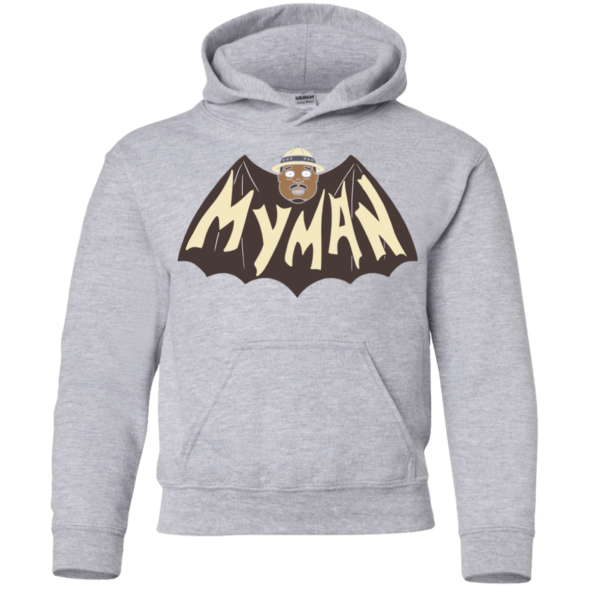 Sweatshirts Sport Grey / YS My Man! Youth Hoodie