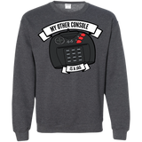 Sweatshirts Dark Heather / S My Other Console Is A Jag Crewneck Sweatshirt
