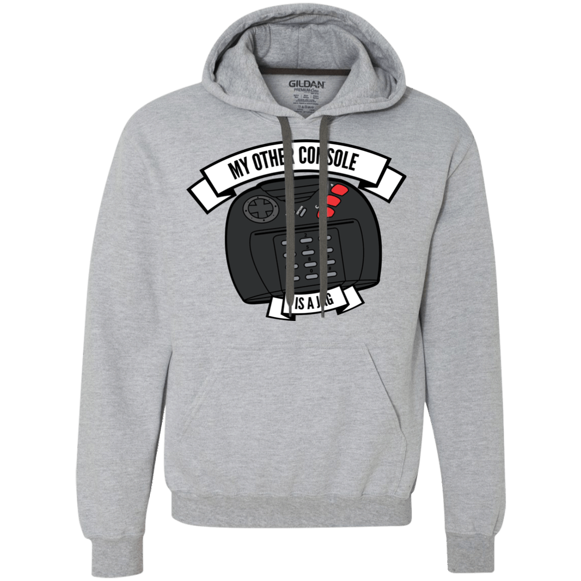 Sweatshirts Sport Grey / S My Other Console Is A Jag Premium Fleece Hoodie