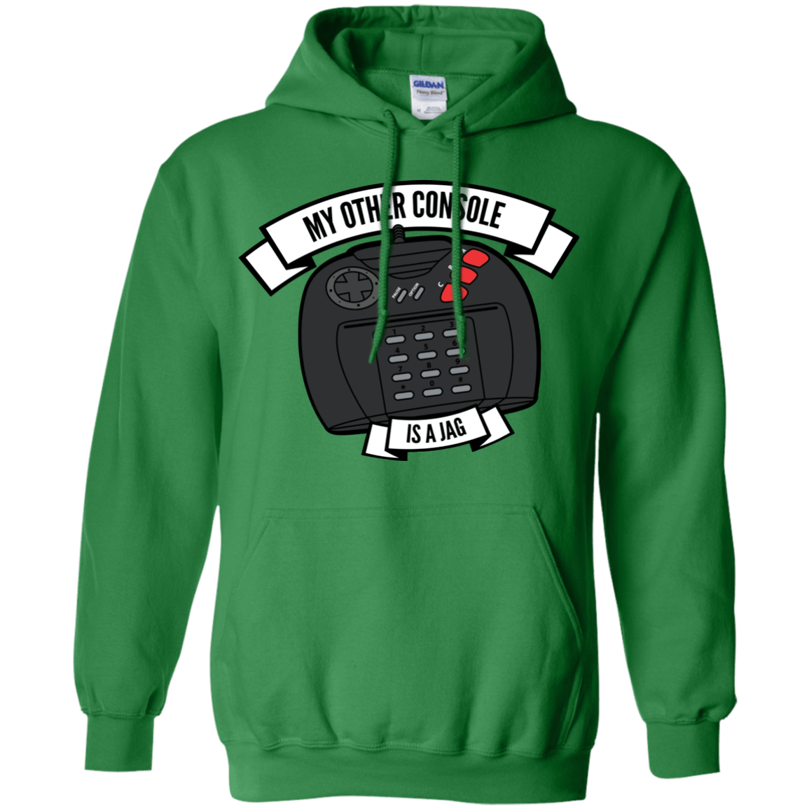 Sweatshirts Irish Green / S My Other Console Is A Jag Pullover Hoodie