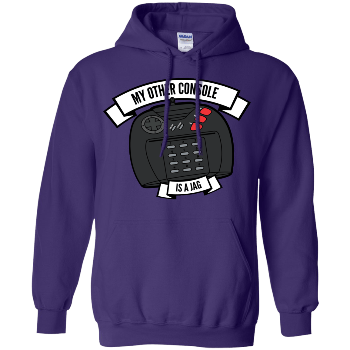 Sweatshirts Purple / S My Other Console Is A Jag Pullover Hoodie