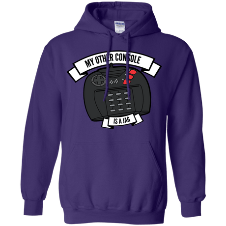 Sweatshirts Purple / S My Other Console Is A Jag Pullover Hoodie