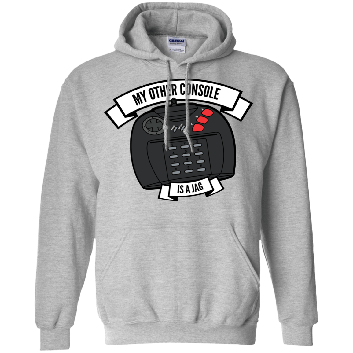 Sweatshirts Sport Grey / S My Other Console Is A Jag Pullover Hoodie