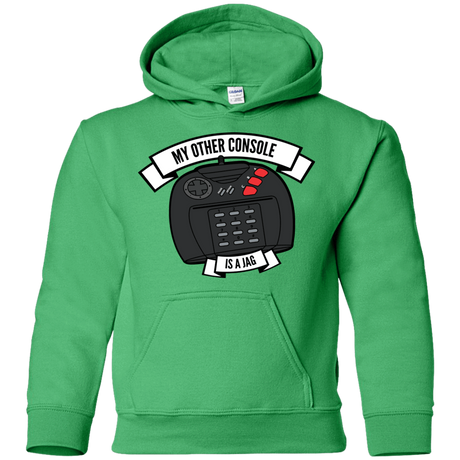 Sweatshirts Irish Green / YS My Other Console Is A Jag Youth Hoodie