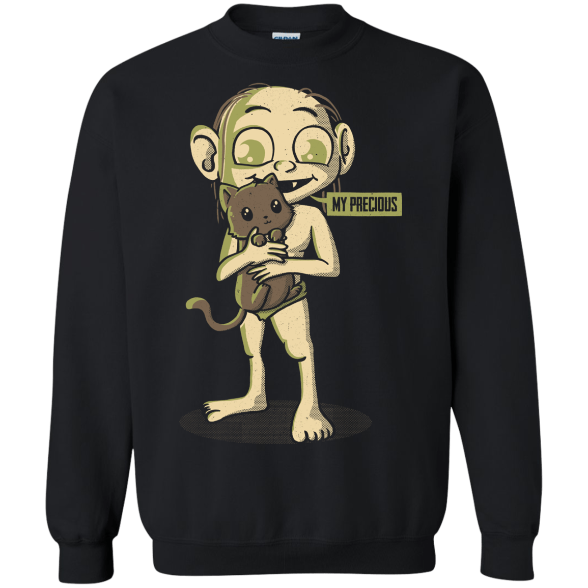 Sweatshirts Black / S My Precious Crewneck Sweatshirt