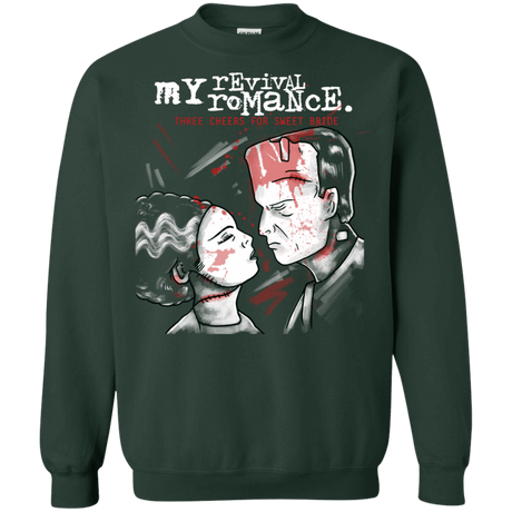 Sweatshirts Forest Green / S My Revival Romance Crewneck Sweatshirt